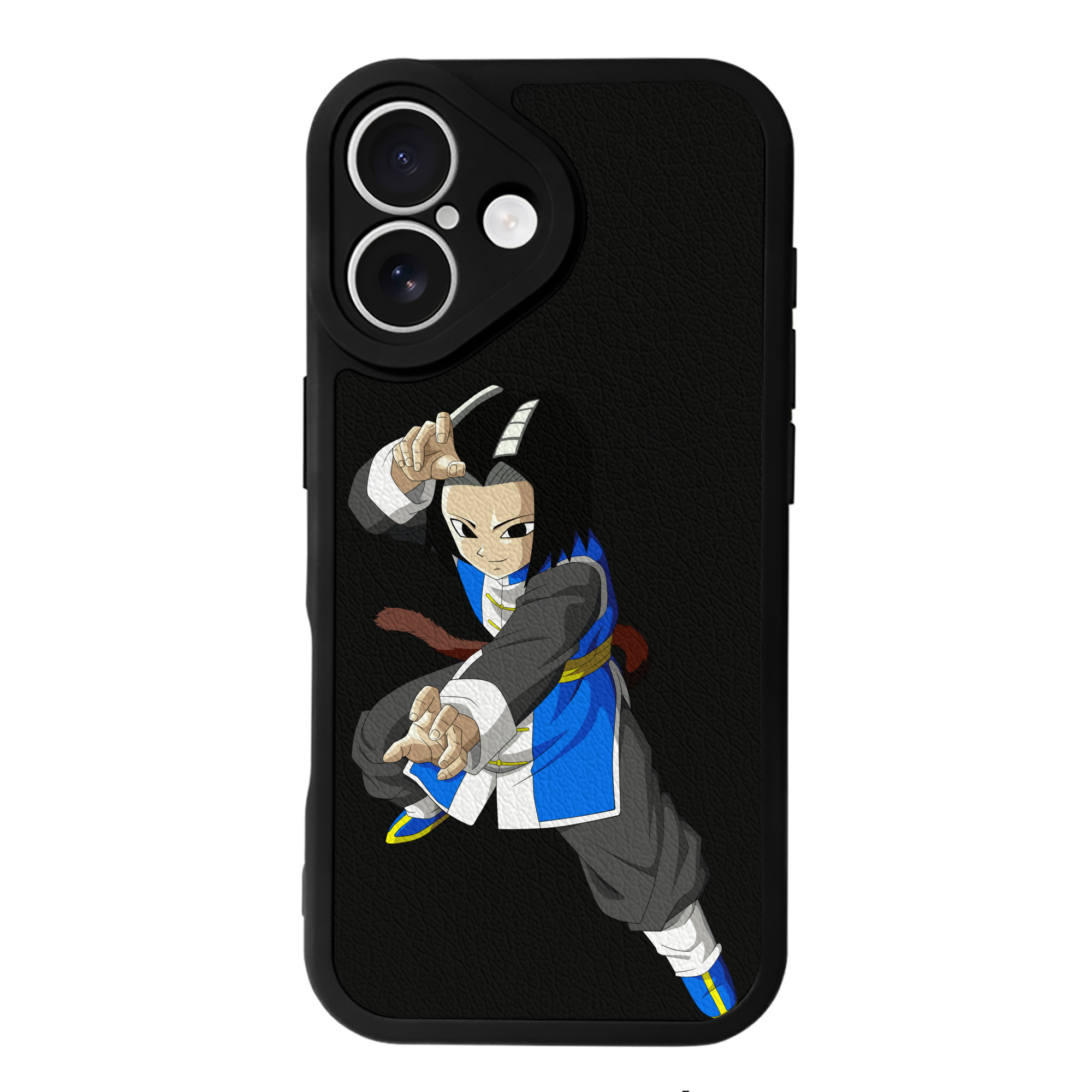 （画像用） ドラゴンボール DRAGON BALL 【iPhone 16シリーズ対応】シリコンスマホケース（レザー調） 材質：シリコン